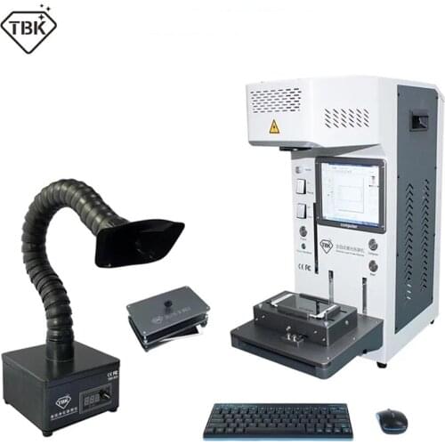 New TBK DIY printer CNC Laser Cutting For iphone12 12Pro 11 Xsmax X Back Glass Remover Lcd Frame Repair Laser Separate Machine