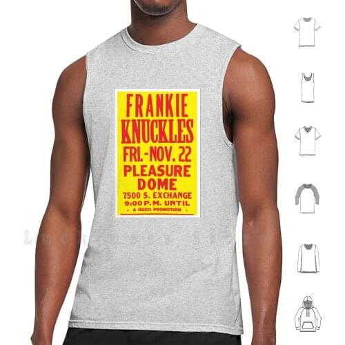 Fk Pleasure Dome tank tops vest sleeveless Paradise Garage Nyc Chicago Disco House Music Warehouse Larry Levan