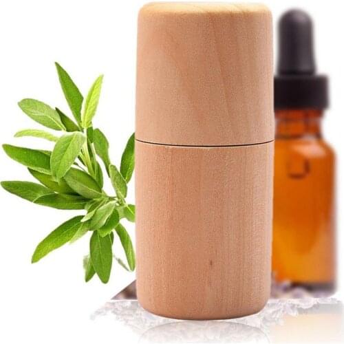 Portable Wooden Essential Oils Storage Box Travel Aromatherapy Bottles Mini Oil Box Storage Organizer Essential Oils Case Holder