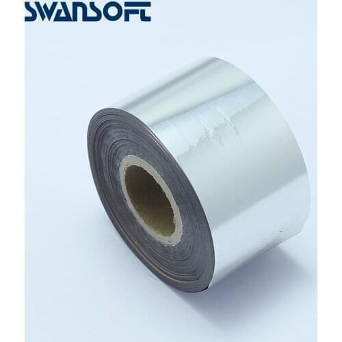 SWANSOFT hot foil rolls for hot stamping machine 10 colors available high quality hot foil paper rolls 4cmX120M