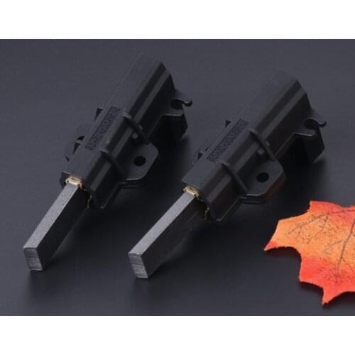 2Pcs Washing Machine Motor Carbon Brushes For Whirlpool Hoover Candy Ceset Indesit