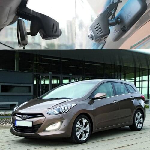 BigBigRoad For Hyundai i30 Car Wifi DVR Video Recorder FHD 1080P Novatek 96658 Hidden installation night vision