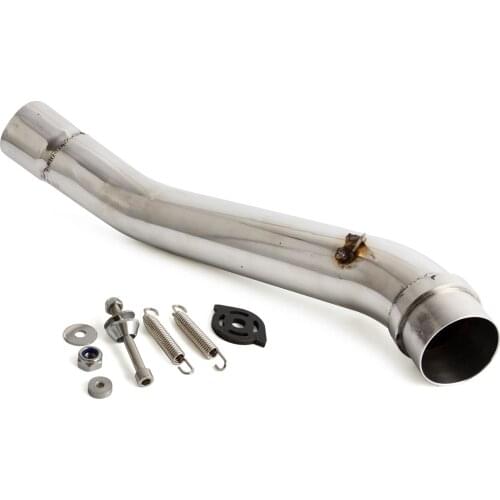 Motorcycle Exhaust Muffler Pipe Slip On For Kawasaki Z750 Z750 R 2007-2011 2012 Exhaust Pipe Slip On Motorcycle Mid Pipe