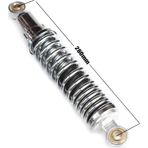 280mm Motorcycle Rear Shock Absorber Suspension For Monkey Bike Motorcross Dirt Pit Bike ATV Quad Scooter