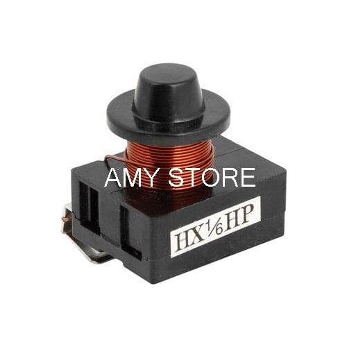 1/6HP Black Plastic Case Freezer Electric Refrigerator Short Relay Starter