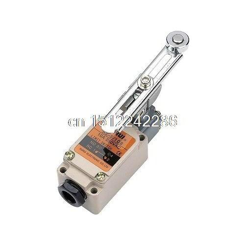 1) XZ-5/108 NO+NC Micro Limit Switch SPDT Adjustable Roller Arm Type 10A 250VAC