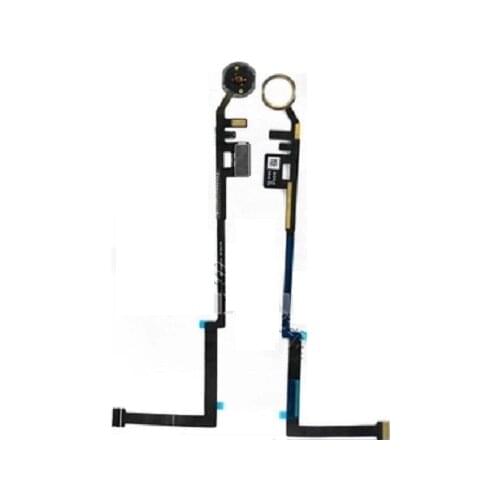 10Pcs Home Button Flex Cable For ipad 5 2017 a1822 A1823 air 3 9.7" / for iPad 6 2018 A1893 fingerprint on off button Assembly