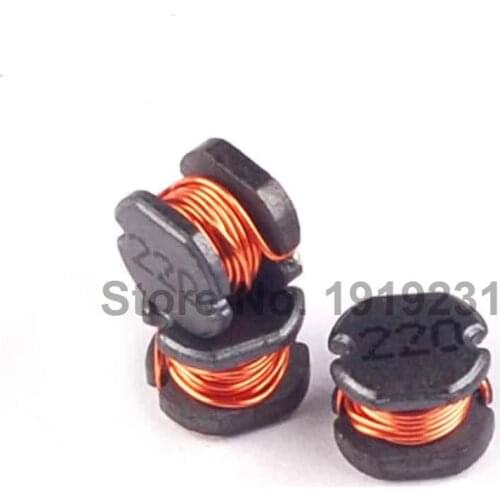 50PCS CD54 22UH 220 SMD Power Inductor 5*5*4MM