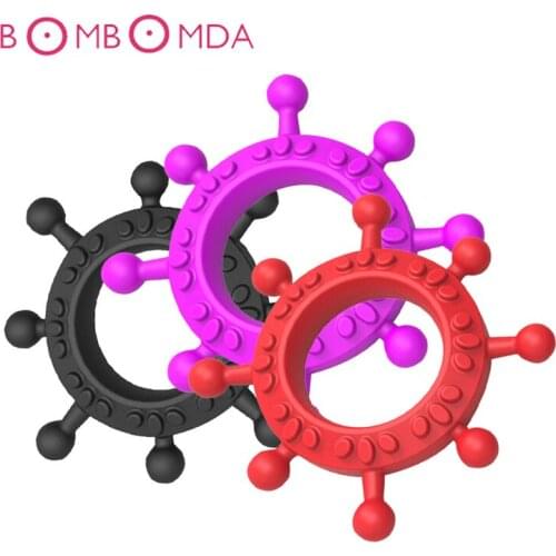 Elastic Penis Ring Sex Toys for Men Masturbator Cock Ring Delay Ejaculation Sex Dildo Penis Massage Extender Adult Toys Sex Shop