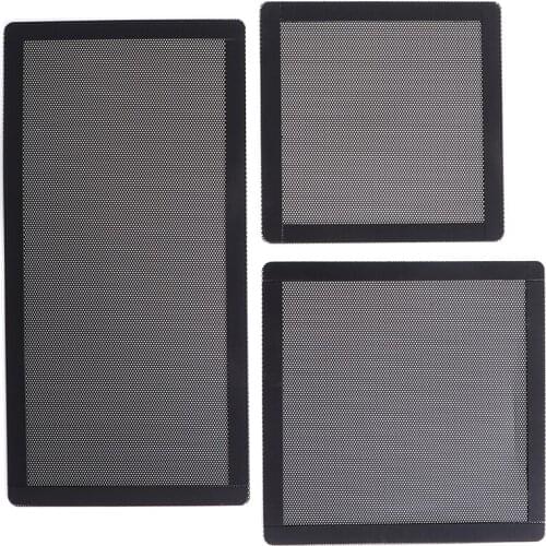 12x12 14x14 12x24cm Computer PC Case Cooling Fan Magnetic Dust Filter Mesh Net Cover Computer Guard PVC cooling fan antidust net