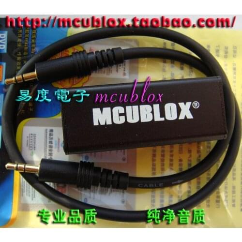 Mcublox Audio Common Ground Isolator Computer Connected to Mixer to Eliminate AC Noise Audio Filter S60