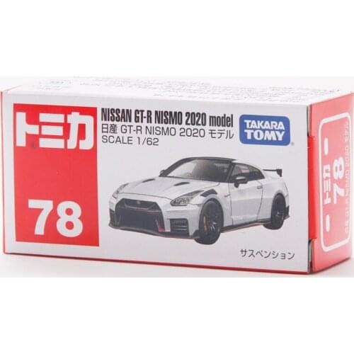 Takara Tomy Tomica Nissan GT-R NISMO 2020 Model Metal Diecast Vehicle Toy Car NO.78
