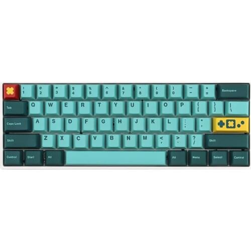 Retro game console Keycaps Dye Sub Keycap Set For Cherry MX Switches Mechanical Keyboard gh60 xd64 xd84 xd96 87 104
