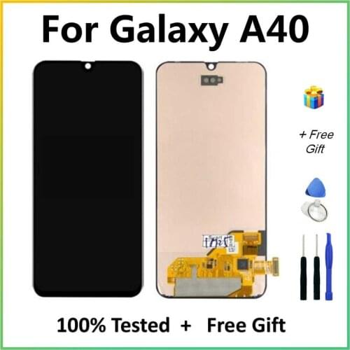 OLED For Samsung A40 LCD Display Screen For Samsung Galaxy A40 A405FN/DS A405F A405FD LCD Display Touch Screen Assembly