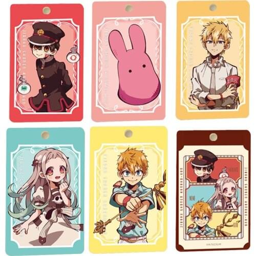 Toilet-bound Hanako-kun Cosplay Card Holder Student ID Bank Card Holder Case Protection Credit Card Case Card Sleeves Accessory