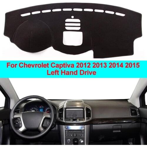 Car Inner Dashboard Cover Dash Mat Carpet Cape Pad For Chevrolet Captiva 2012 2013 2014 2015 Automobile Dashboard Pad Anti-UV