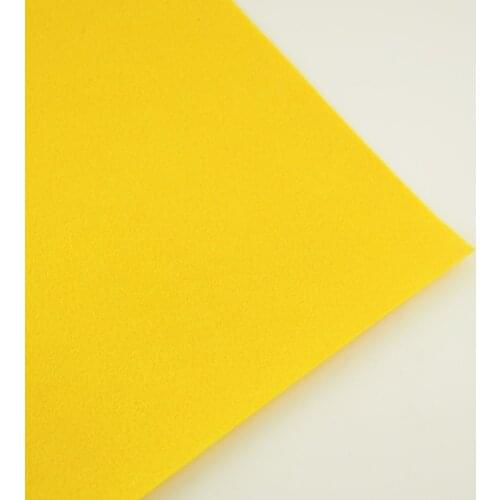 Sewing Toys Photographic Backgrounds Felt Fabrics Bags Shoes 100% Polyester Embroidery Tradmarks Nonwoven Bright Yellow Colour