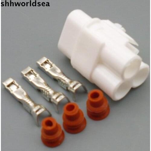 Worldgolden 5/30/100sets kit 2.0mm 3pin 3way female connector parts 6180-3241