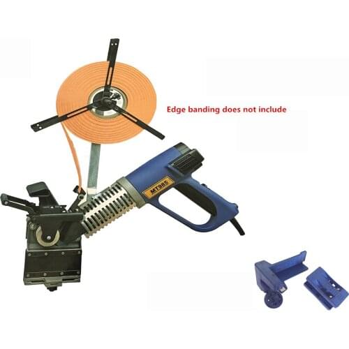 220V Portable Edge Banding Machine Curve Straight Manual Edger Woodworking Edge Sealing Machine 2000W MT985 Y