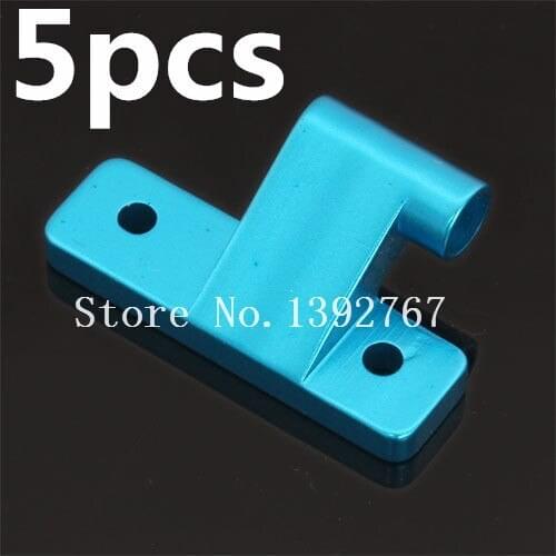 5 Pieces/Lot HSP 860023 60058 Aluminum Wing Reinforcement Holder Upgrade Parts For 1/8th RC Nitro Model Car CNC