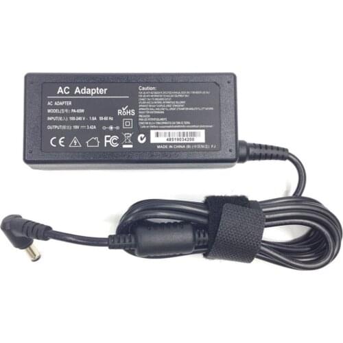 19V 3.42A 5.5mm*2.5mm 65W AC Adapter Laptop Chargerr For For Lenovo/Asus/BenQ/Acer/Asus Notebook Power Supply