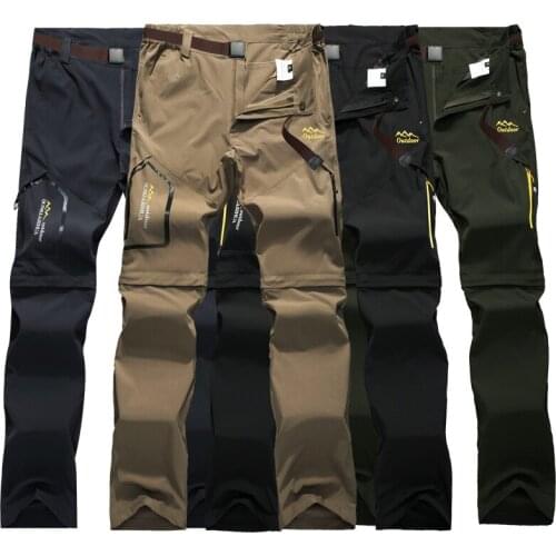 Batch Outdoor Quick-drying Pants Mens Detachable Two-piece Quick-drying Shorts Stretch Mountaineering Pants