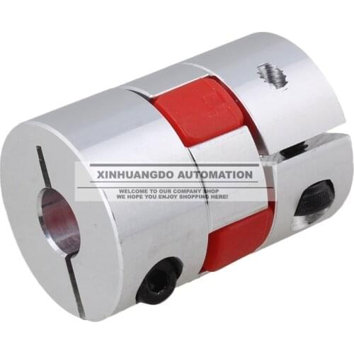 D30 L42 CNC Flexible Jaw Spider Plum Coupling Shaft Coupler 5/6/7/8/9/10/11/12/14/16