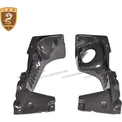 Ferrari-458 Dry carbon fiber Interior Trims Engine Cover Panel Kit For Ferrari-Italia 458 Real Carbon Engine compartment cover