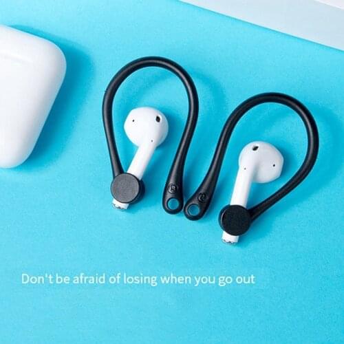 Hot sale 1Pair Silicone Wireless Earphone Holder For AirPods Pro Protective Earhooks Hook