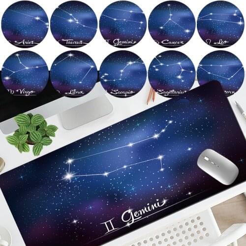 Mouse Pad Large Gaming Gamer Table Mat PU Leather Laptop Pad Anti-Slip Waterproof Desk Mat Laptop Mat Office Computer Desk Mat