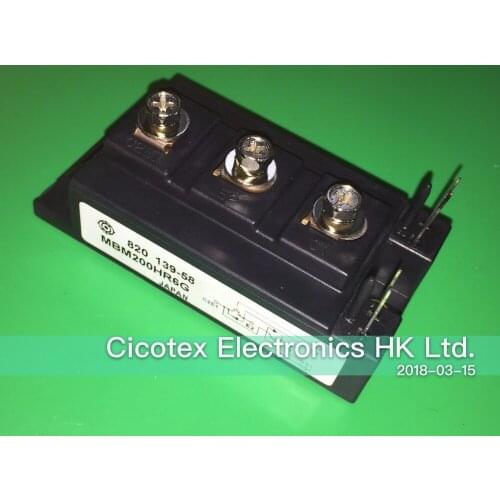 MBM200HR6G IGBT MODULE RANGE WITH SOFT AND FAST (SFD) FREE-WHEELING DIODES