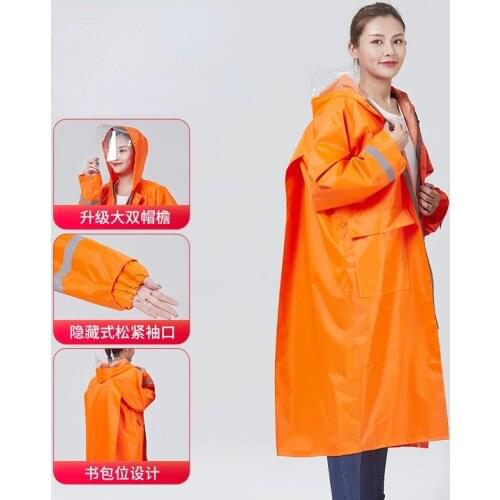 Fashion Outdoor Rain Coat Men Women Covered Transparent Girls Bicycle Raincoat Travel Waterproof Rainwear Adult Poncho with Hood