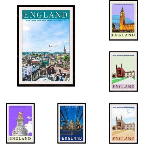 England landscape home decor poster print