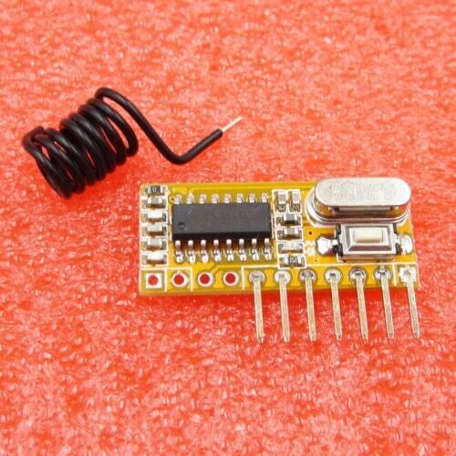 RXC6 433Mhz Superheterodyne Wireless Receiver PT2262 Code Steady for AVR diy electronics