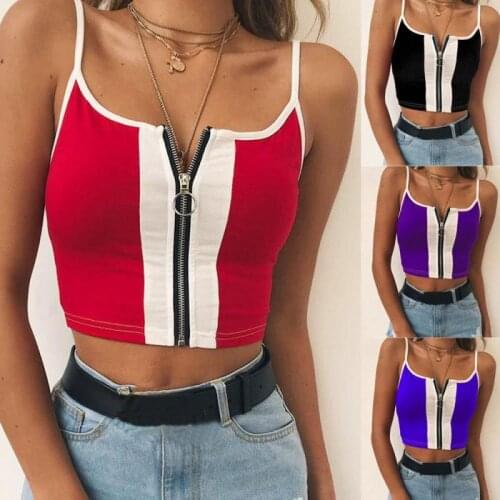 Crop top women ropa mujer tops tank top ropa de mujer топы летние топ летний женский топ летний женский cropped women clothes