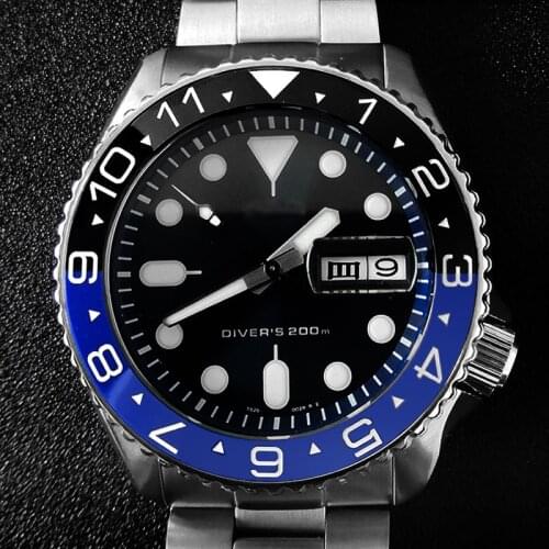 Slopping ceramic bezel insert 38*30.6mm Convex word For Seiko SKX007 009 SPRD 5 watch parts