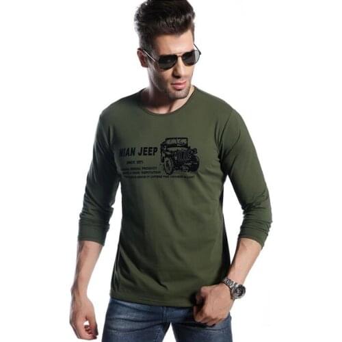 High quality t-shirt brand men spring autumn cotton long sleeved T-shirt camisa masculina t shirt men brand clothing tops tee
