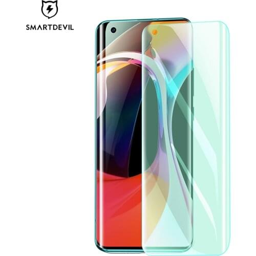 SmartDevil Green Light Screen Protectors For Xiaomi mi 11 Ultra 11 11pro Full Cover Quantum Film For mi 10 10pro 10 Ultra 10s
