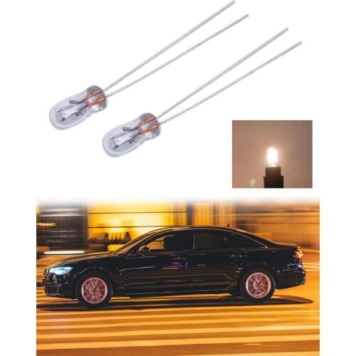 10pcs Interior Light T3 Led Car Dashboard Light Automobile Instrument Light T3 Light Bulb 12V Led Automobiles Car Styling