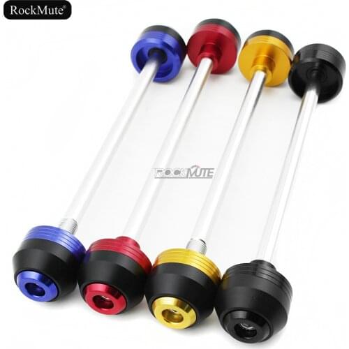 Motorcycle Accessories Front Axle Fork Crash Sliders Wheel Protector For HONDA CB600F HORNET 2007 2008 2009 2010 Black Blue