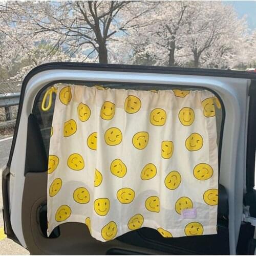Car Windshield Car Sun Shade Curtains,Lovely printing car shade,Cute Cartoon Car Rear SideWindow Sunshade Protect WindowCurtains