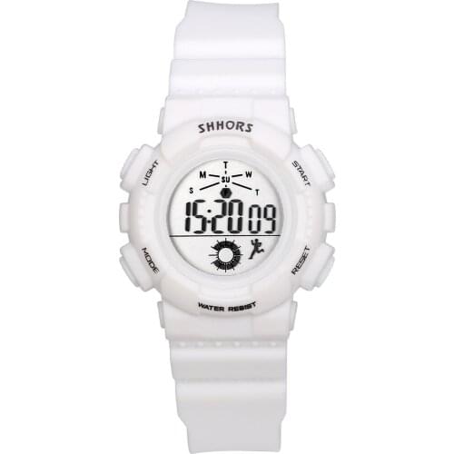 LANCARDO Unisex Fashion & Sport Watches Colorful Lights Multi-Function Wristwatch Circular Digital Dial Electronic Watch