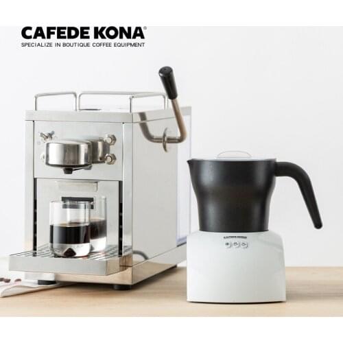 Electric Espresso Coffee Milk Frother Professional Cappuccino Latte Milk Frother Cold / Hot Foam Machine Fully Automatic 220V