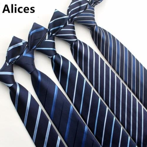 8cm Luxury Tie Male Wine Black Business Formal Wear Professional Work Groom Get Married 8cm Wide Blue Striped Mens Tie