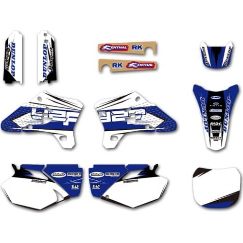 GRAPHICS & BACKGROUNDS DECALS STICKERS Kits for Yamaha YZ250F YZ450F YZF250 YZF450 2003 2004 2005 YZ 250F 450F YZF 250 450