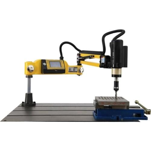 M3-M16 Free Shipping New CE 220V CNC Universal Type Servo Electric Tapping Machine Electric Tapper Tapping Tool Power Drilling