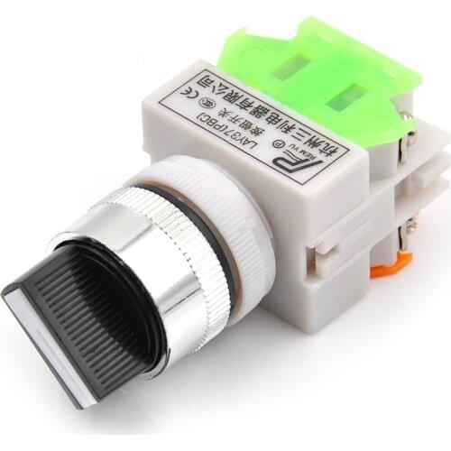 Best Quality Rotary Three Position Selector Switch Power Ignition LAY7-20X3