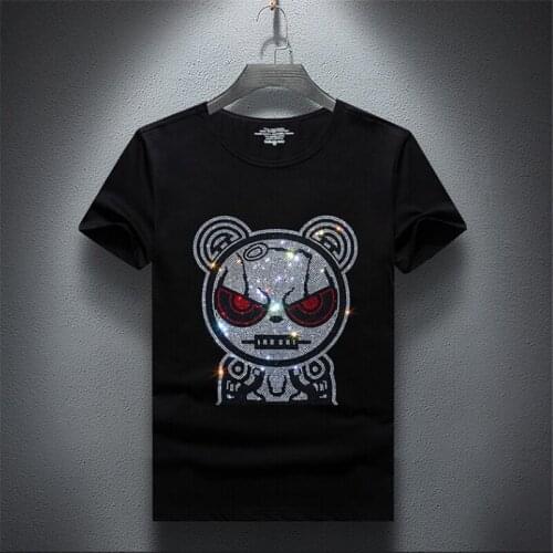 Men Women Cotton Top Tees New Style Casual O-Neck Streetwear Diamond T ShirtsT-Shirts high Quality