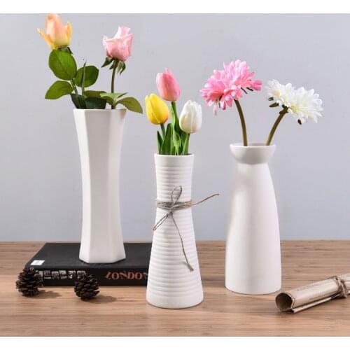 Nordic decoration home ceramic small vase Flower arrangement decoration living room flower arrangement Desktop Ornaments