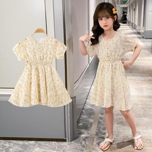 New 2021summer Child Dresses 12 Childrens Clothing 11 Clothes 10 Girls Princess Dress 9 Flower Girl Dresses 8 Kids 7 Years Old